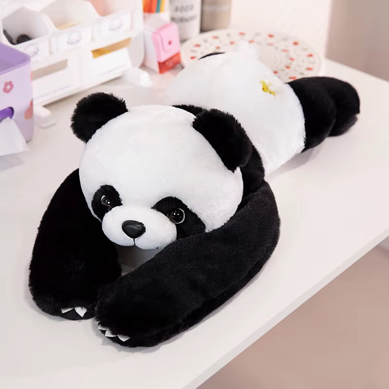 Long Arm Animal Weighted Stuffed Animal Soft Lazy Fluffy Plush Animal Plush Raccoon Koala Bear Giraffe Stuffed Plush Soft Pillow
