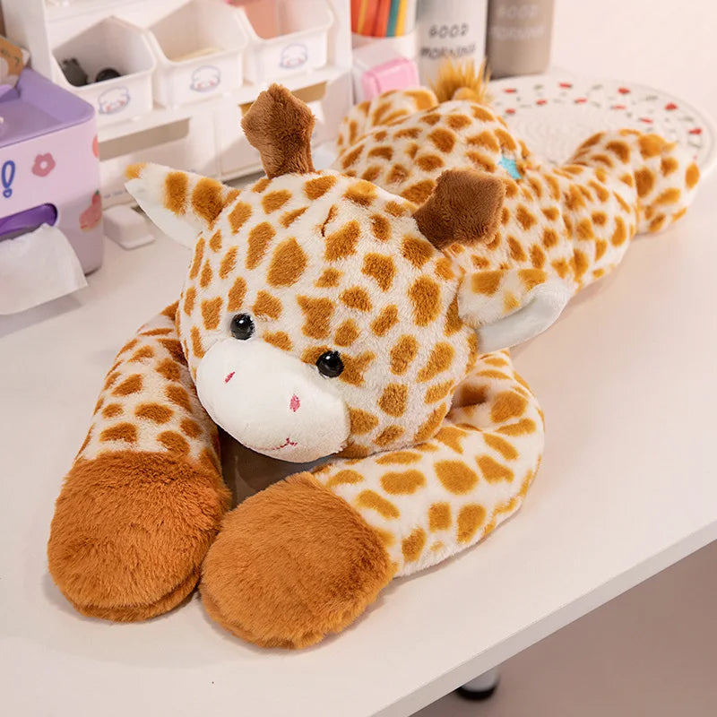 Long Arm Animal Weighted Stuffed Animal Soft Lazy Fluffy Plush Animal Plush Raccoon Koala Bear Giraffe Stuffed Plush Soft Pillow